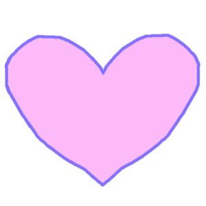 aNa's Webinar games Digital Pink Heart Drawing sketch